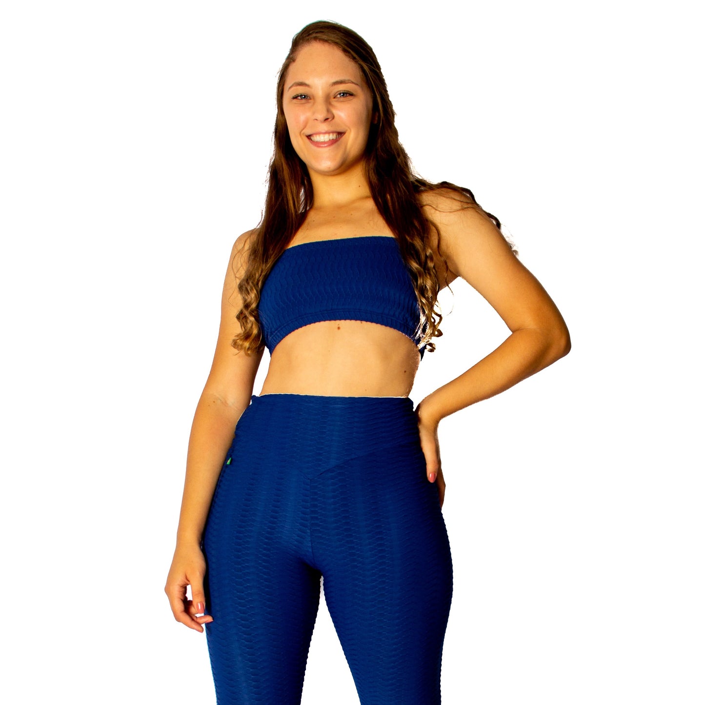 Best Strapless Sports Bra - Navy blueJacquard