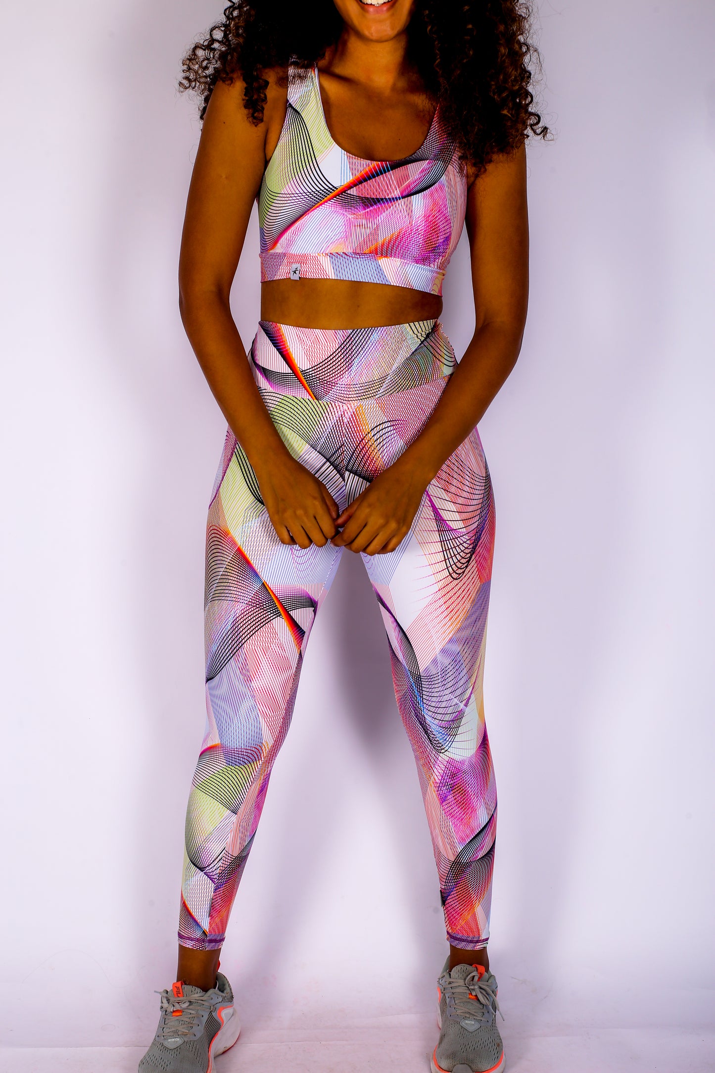 Cast Net Leggings with Pocket - Biodegradable