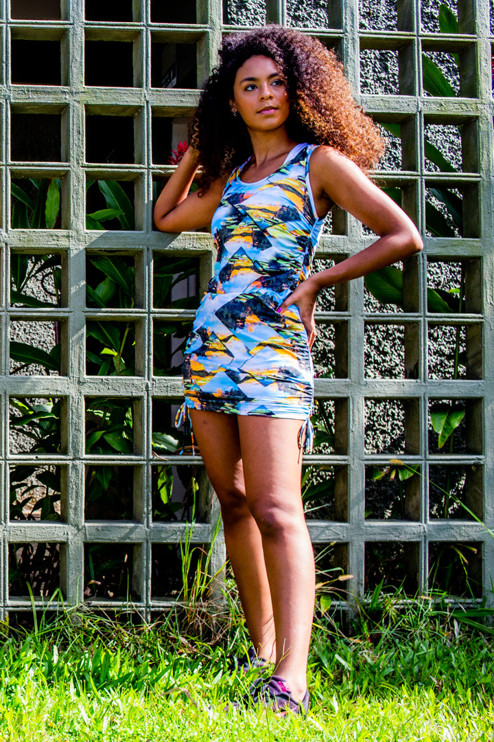 SunSet Scrunchies Dress