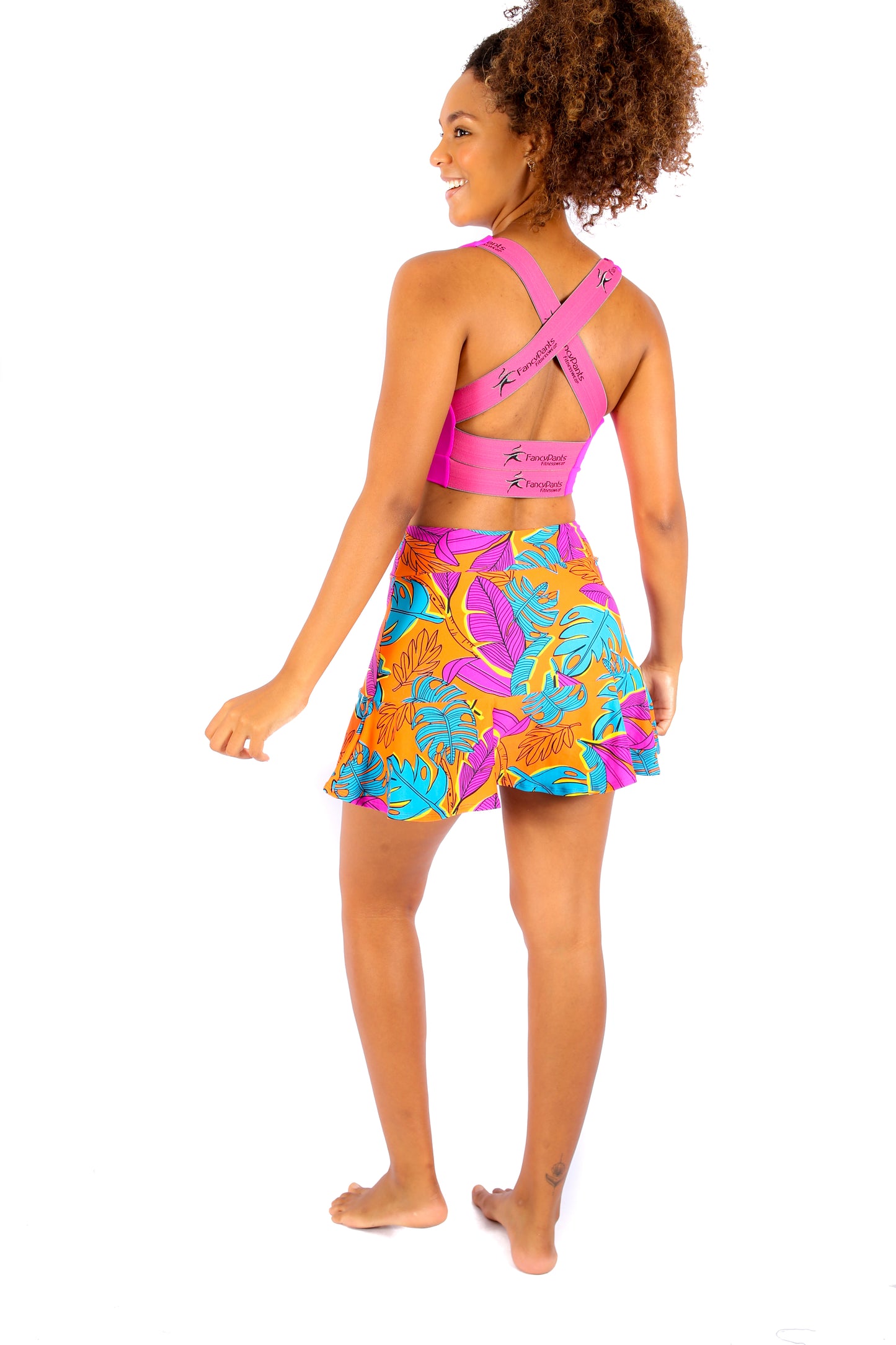 Tropical sunshine Shorts Skirt