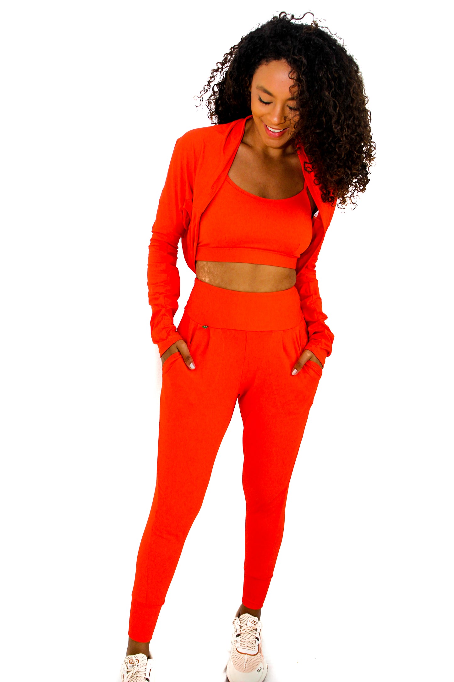 Joggers Famous Pants - Bright Orange