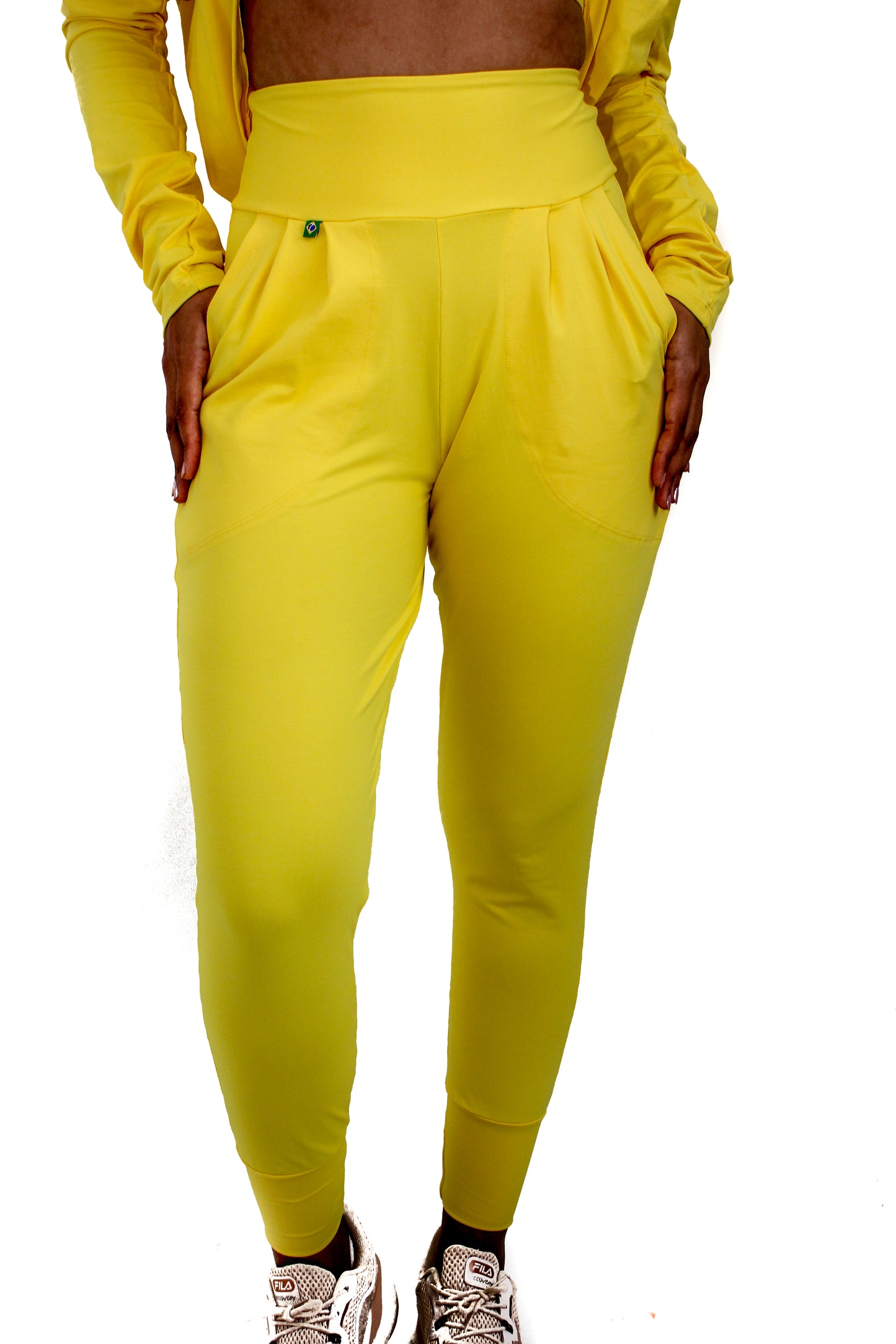 Joggers Famous Pants - Yellow