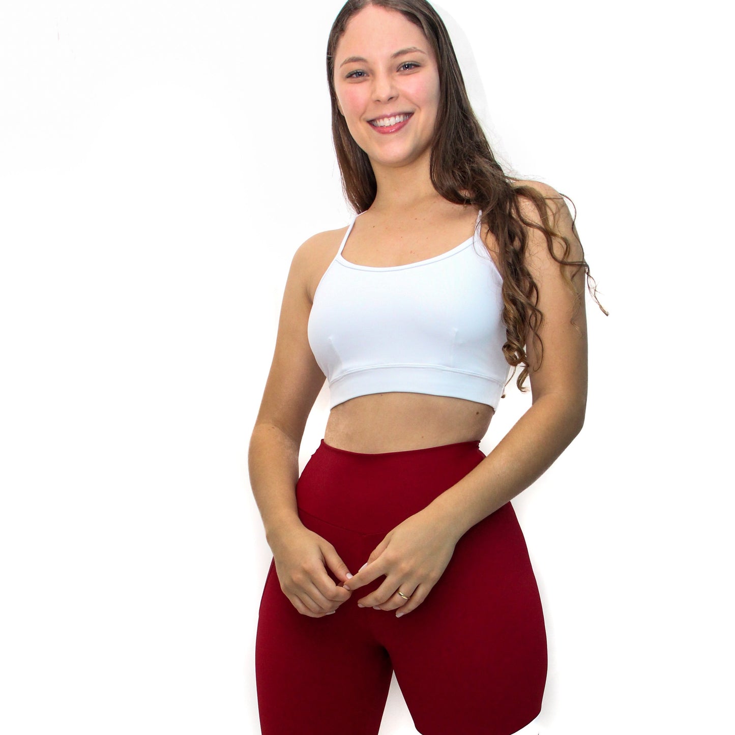 White classic Sport Bra
