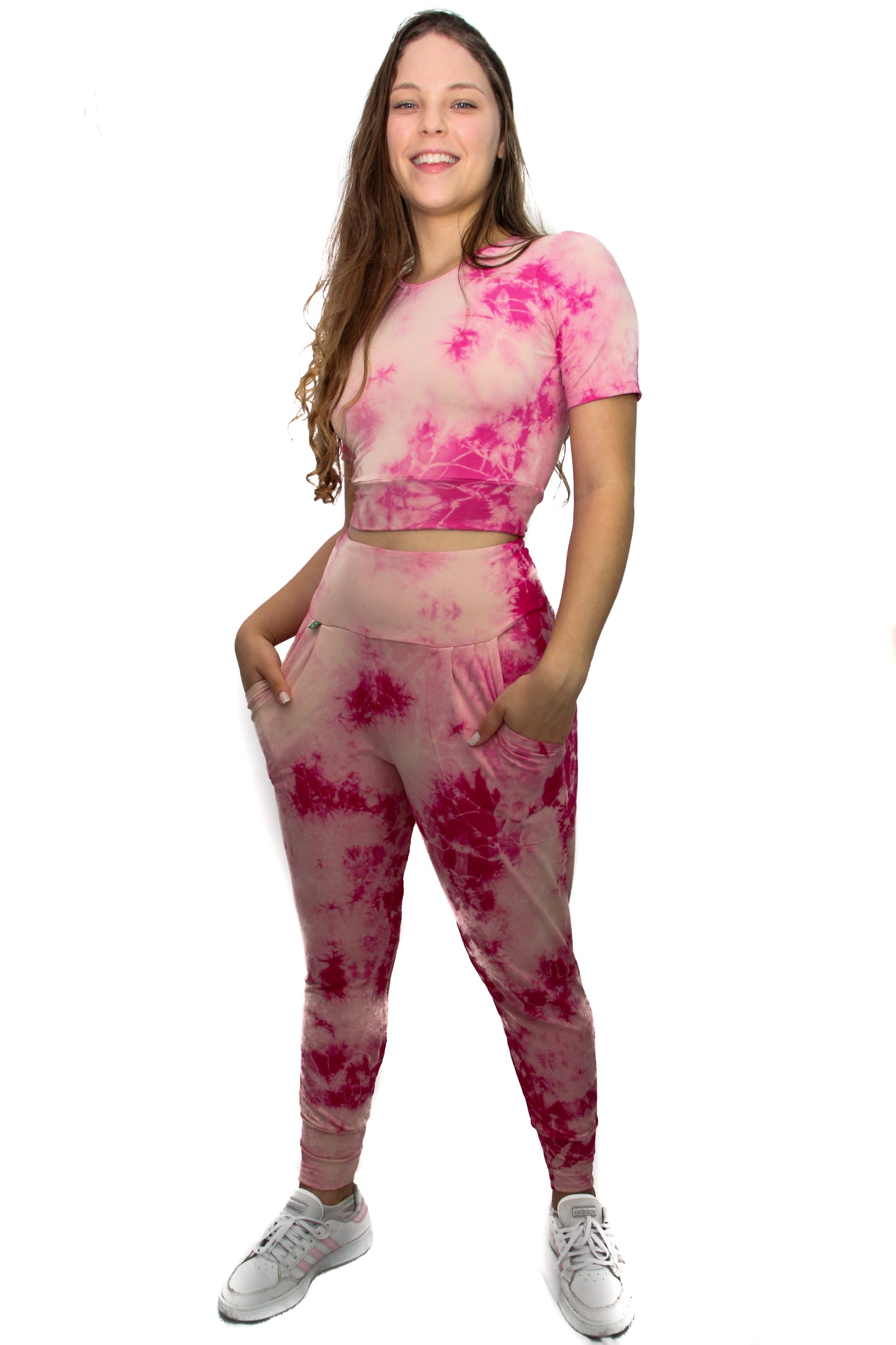 Joggers Famous Pants - Tie Dye - Pink